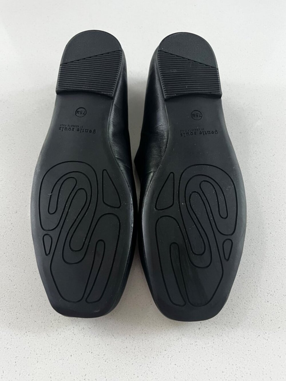 GENTLE SOULE Wynona black leather Mary Jane Flats size 7.5 M - Picture 7 of 9